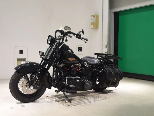Harley-Davidson FLSTSB1580 2011, чёрный, фото 4