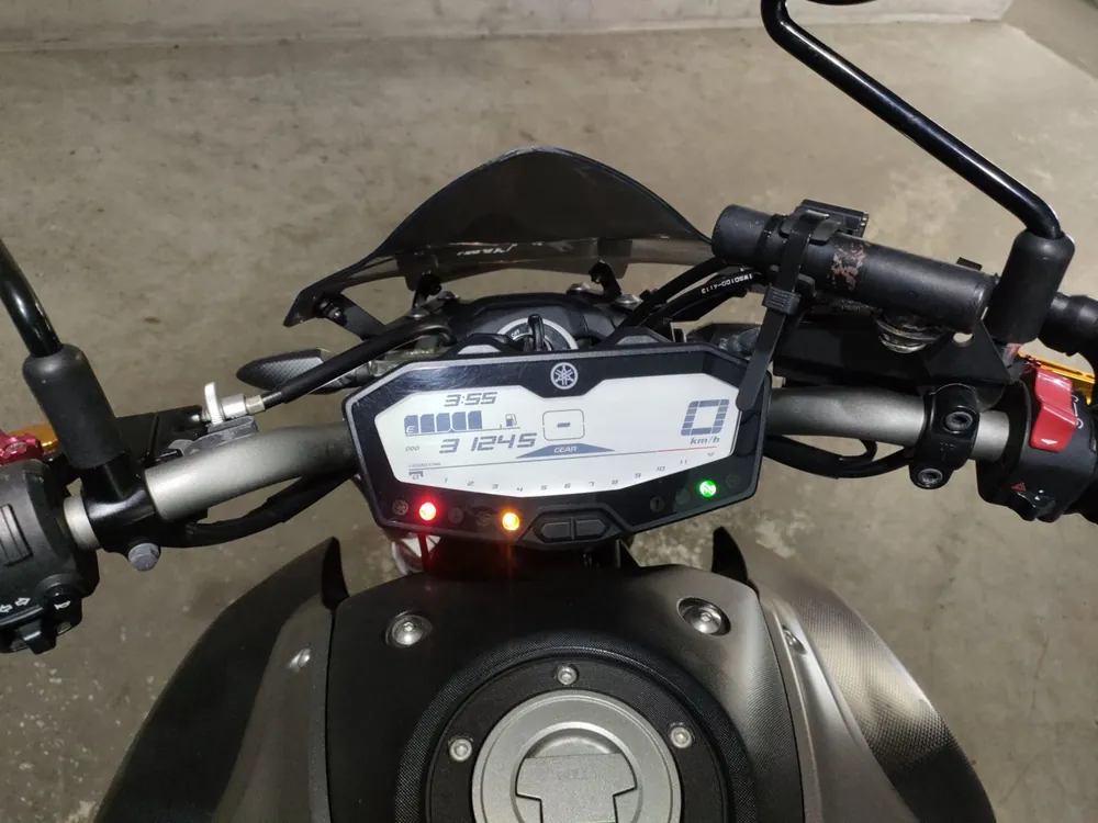 Yamaha MT-07 2014, серый, фото 5