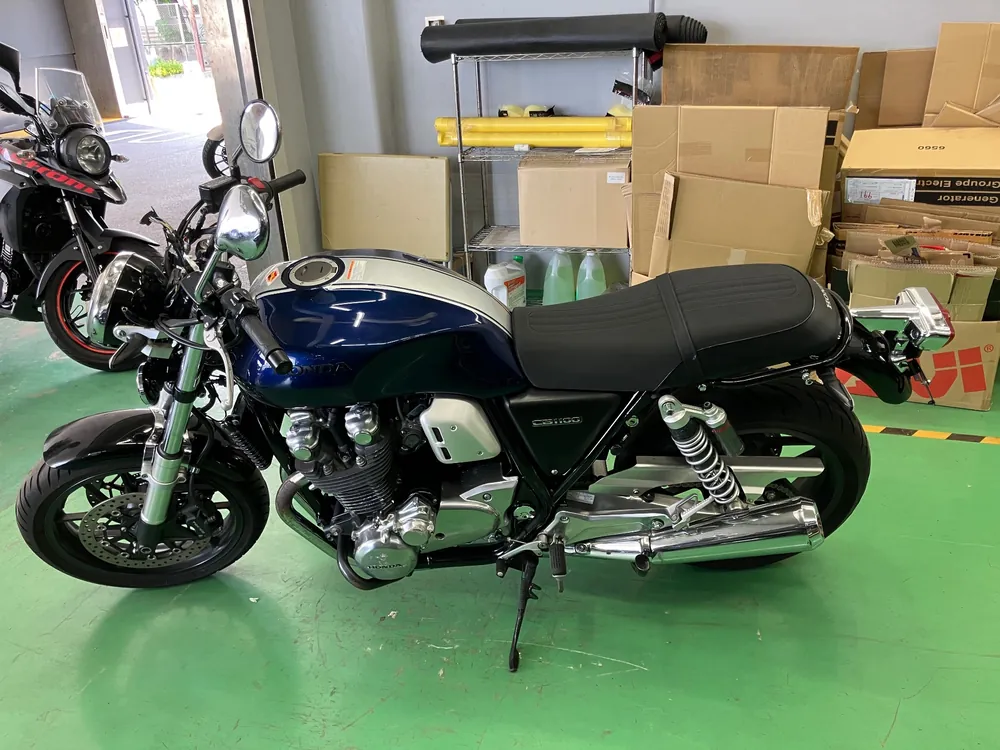 Honda CB1100F 2021, blue/silver, фото 3