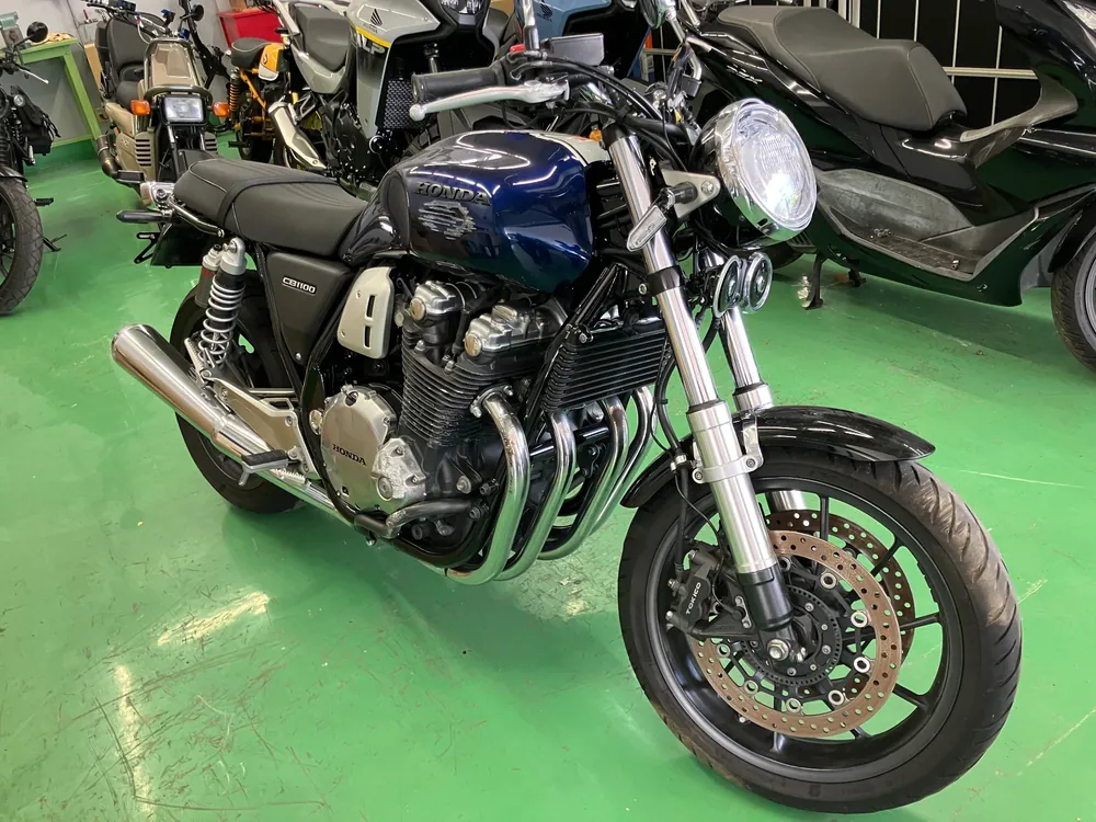 Honda CB1100F 2021, blue/silver, фото 5