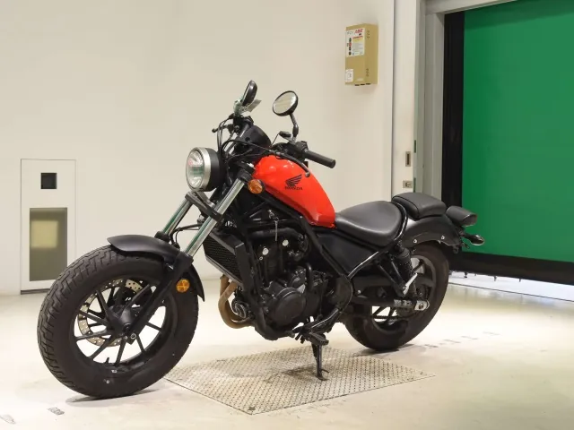 Honda Rebel 500 2017, красный, фото 4