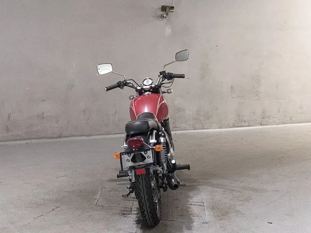 Kawasaki Estrella, black/red, фото 4