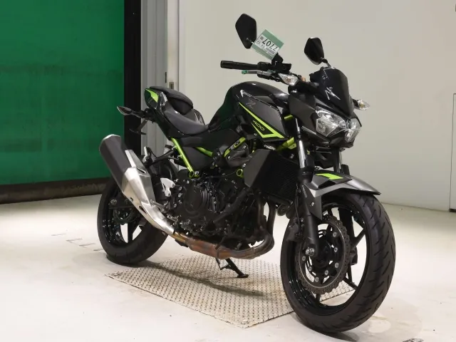 Kawasaki Z400 2023, чёрный, фото 3
