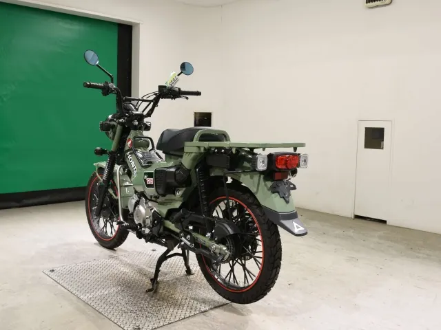 Honda CT125 Hunter Cub, зелёный, фото 6