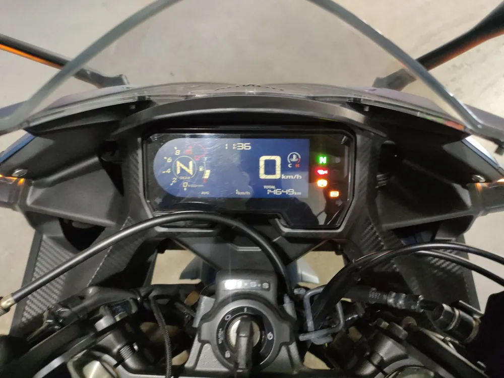 Honda CB400X 2023, синий, фото 5