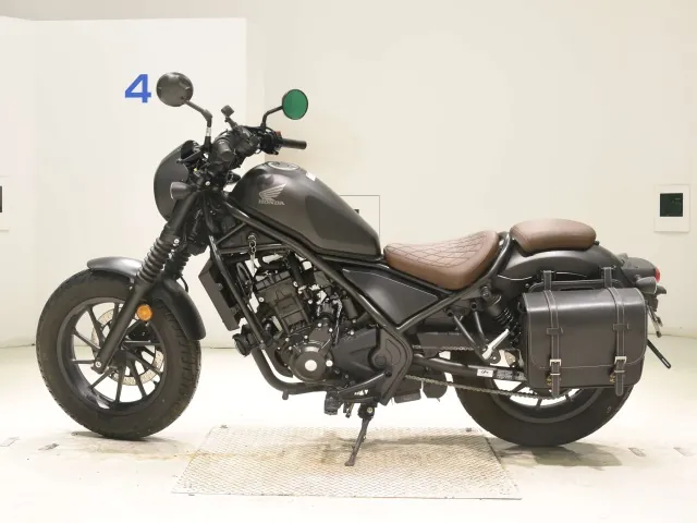 Honda Rebel 250, matt black, фото 2