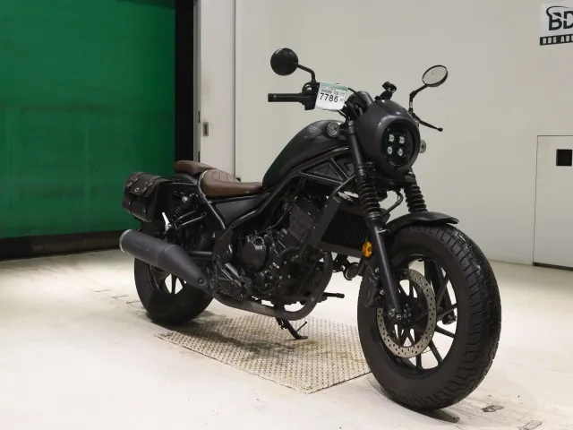 Honda Rebel 250, matt black, фото 3