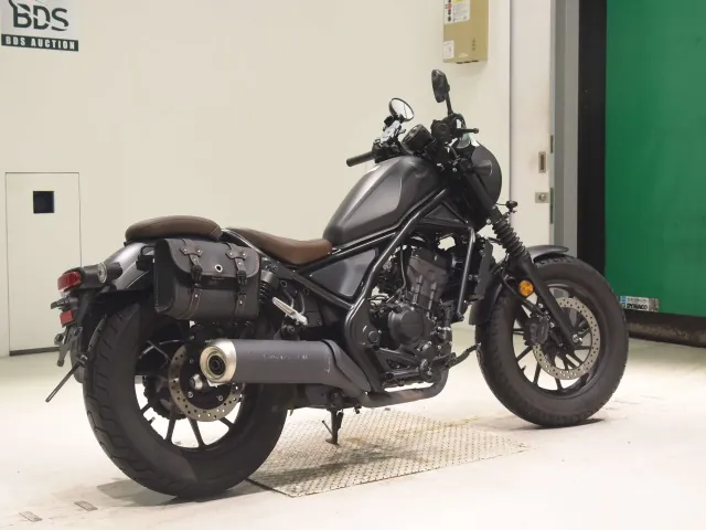 Honda Rebel 250, matt black, фото 5