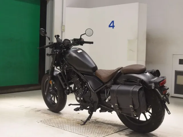 Honda Rebel 250, matt black, фото 6