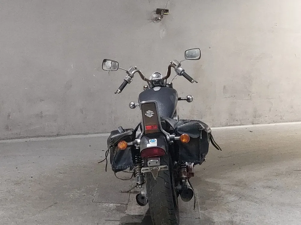 Suzuki Intruder 1400 1990, black / purple, фото 4