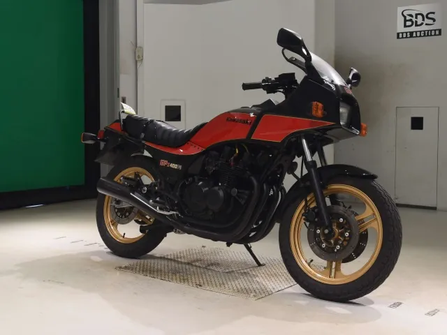 Kawasaki GPZ400F 1983, red | black, фото 3
