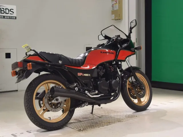 Kawasaki GPZ400F 1983, red | black, фото 5