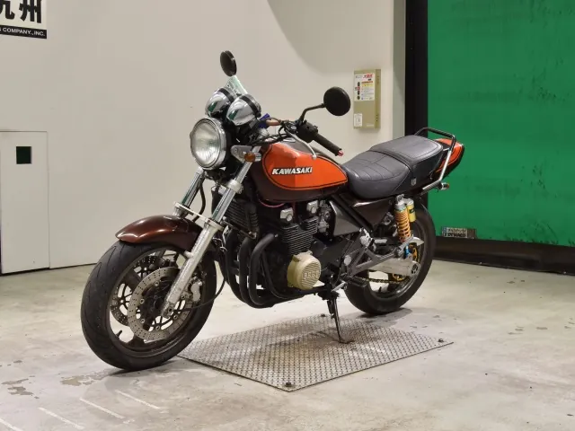 Kawasaki Zephyr 400 1999, light brown | orange, фото 4