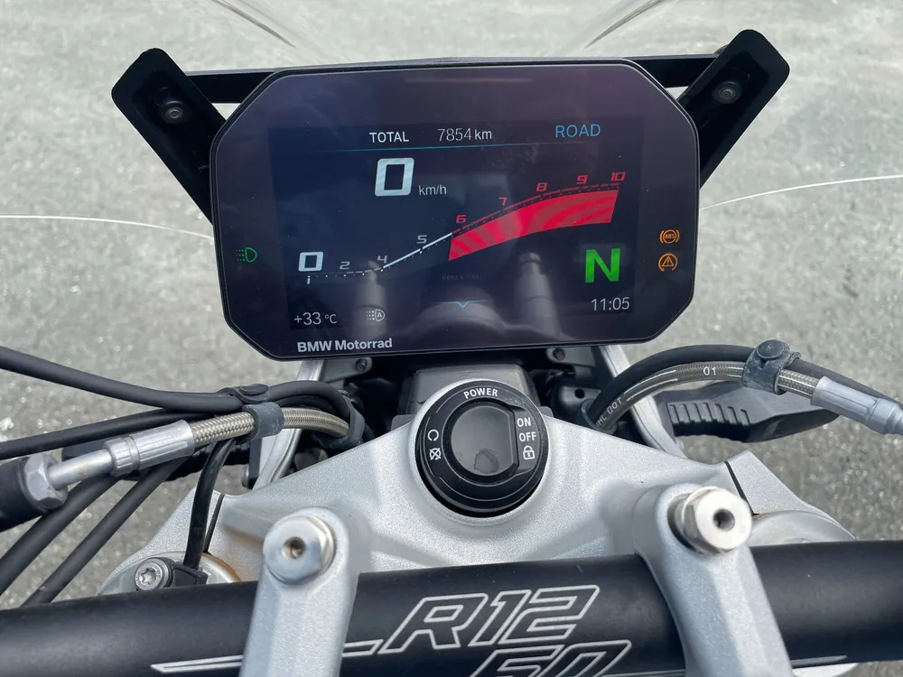 BMW R1250R 2023, синий, фото 2