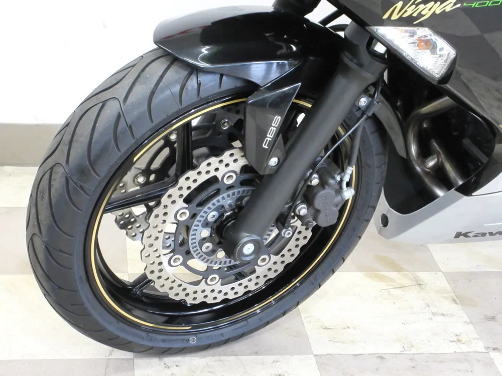 Kawasaki Ninja 400 2014, lime, фото 18