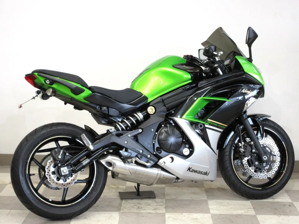 Kawasaki Ninja 400 2014, lime, фото 5