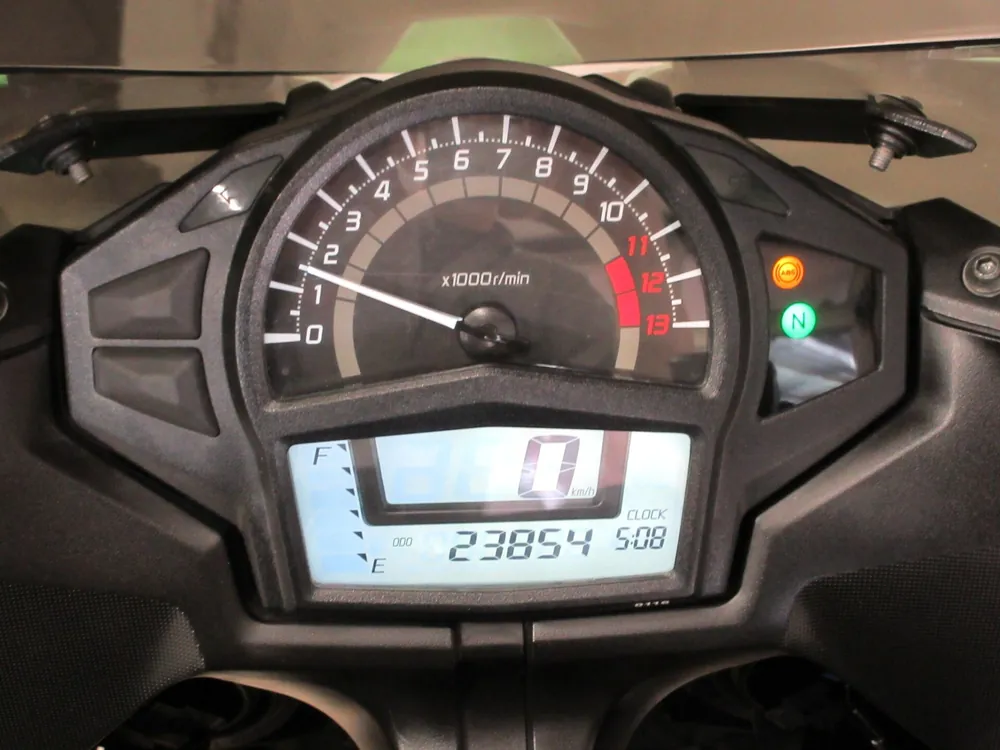 Kawasaki Ninja 400 2014, lime, фото 7