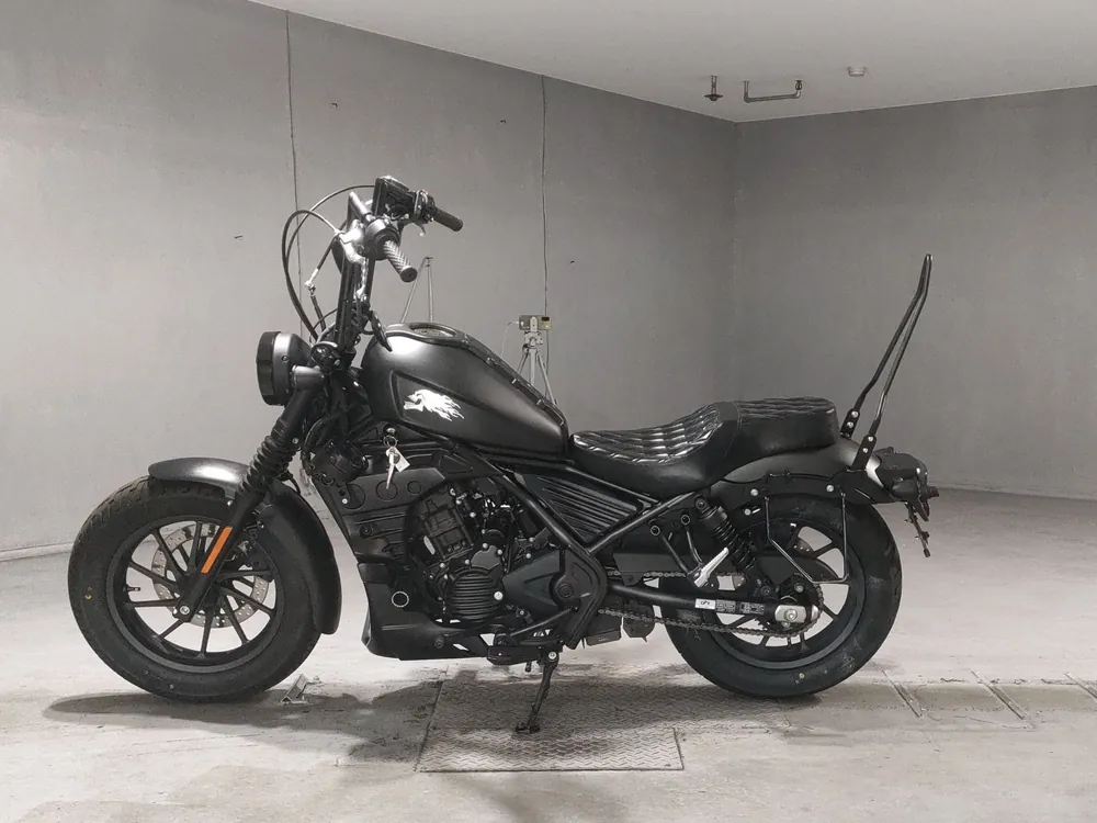 Honda Rebel 250, чёрный, фото 2