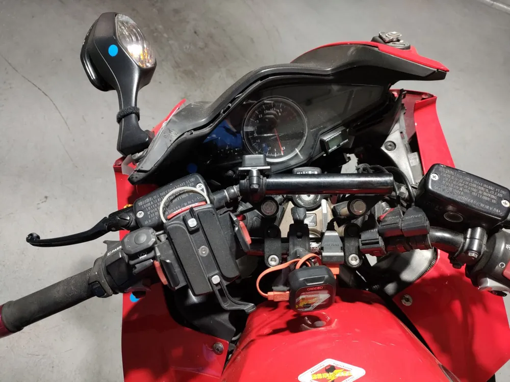 Honda VFR800F 2014, красный, фото 5
