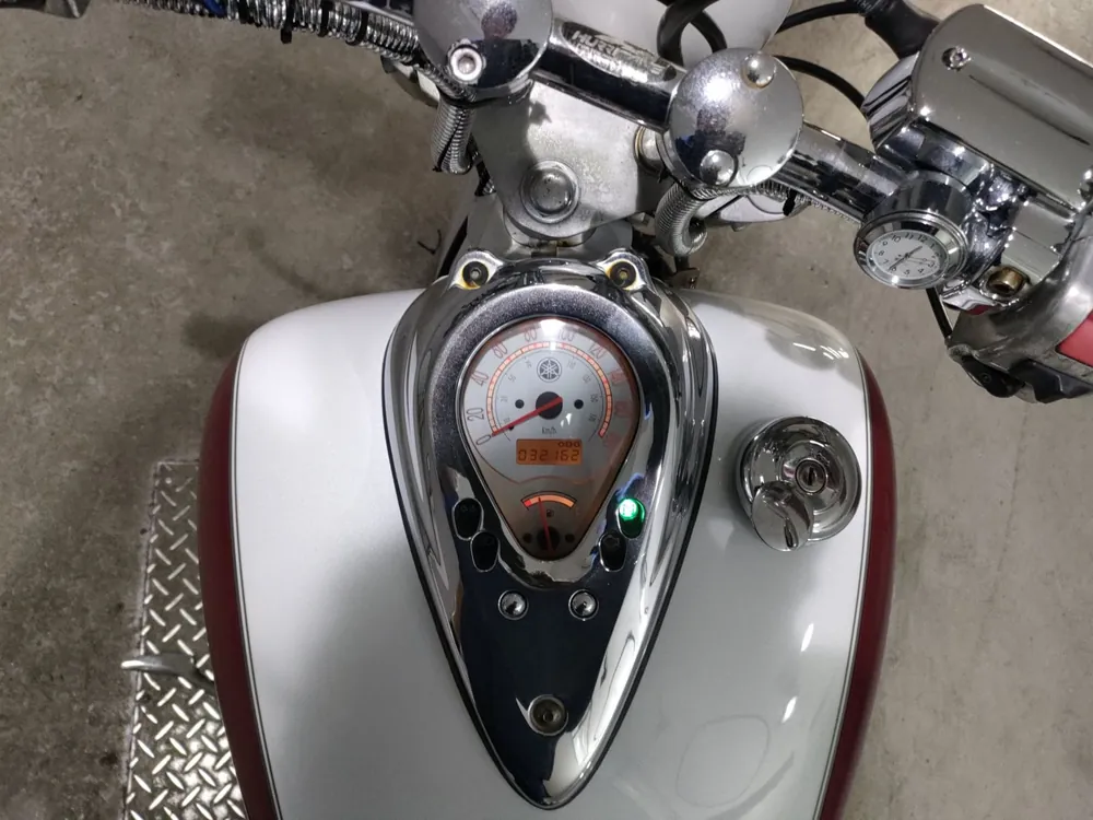 Yamaha Drag Star 400 Classic 2001, white / red, фото 5