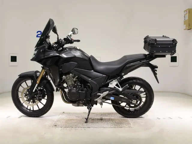 Honda CB400X, matt black, фото 2