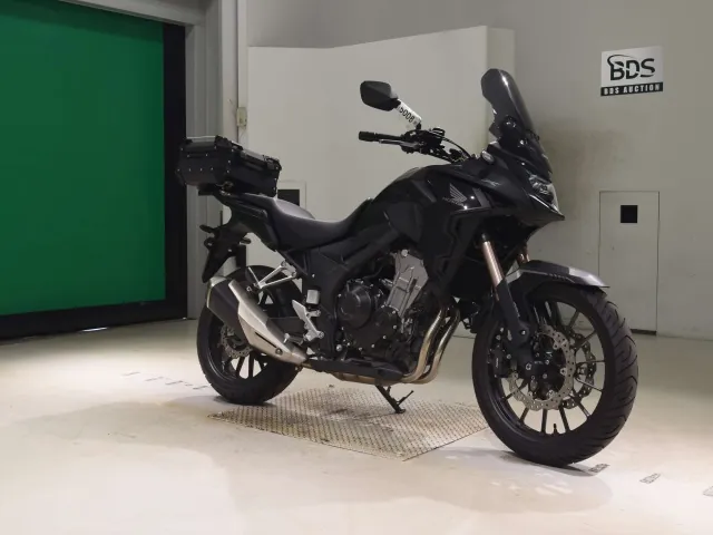 Honda CB400X, matt black, фото 3