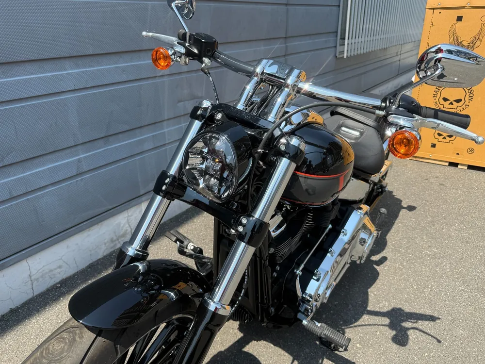 Harley-Davidson FXBR 2024, чёрный, фото 3