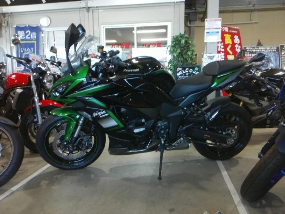 Kawasaki NINJA1000SX 2020, black/green, фото 2