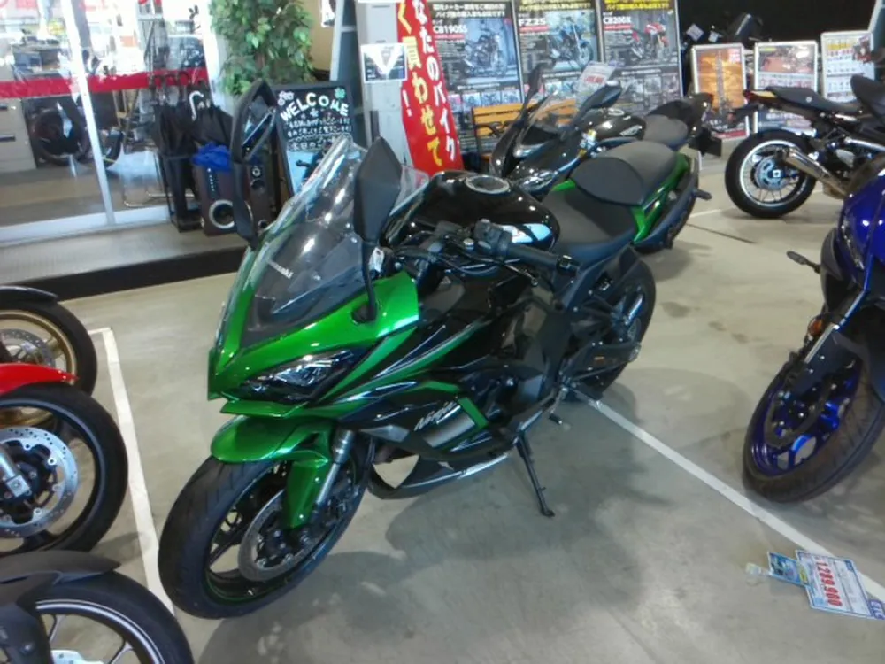 Kawasaki NINJA1000SX 2020, black/green, фото 5