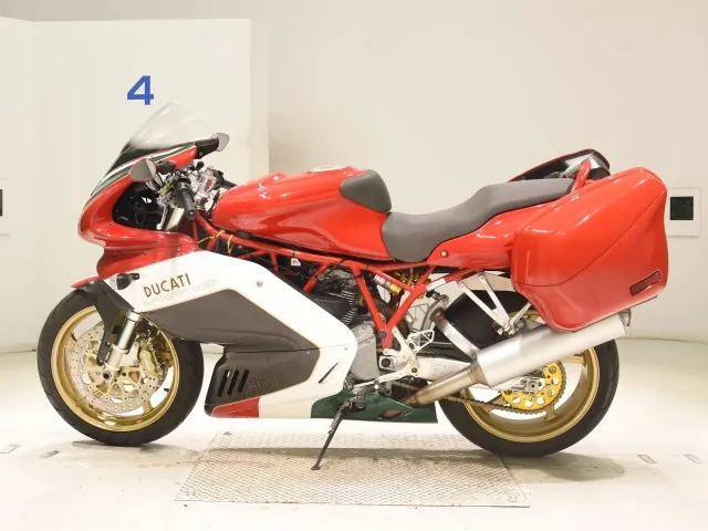 Ducati SS1000DS 2006, белый, красный, фото 2
