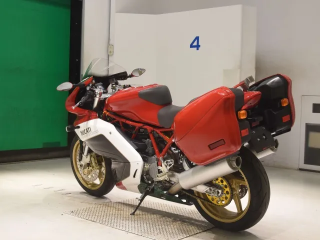 Ducati SS1000DS 2006, белый, красный, фото 6