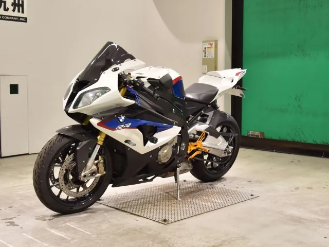 BMW S1000Rr 2018, white | red | blue, фото 4