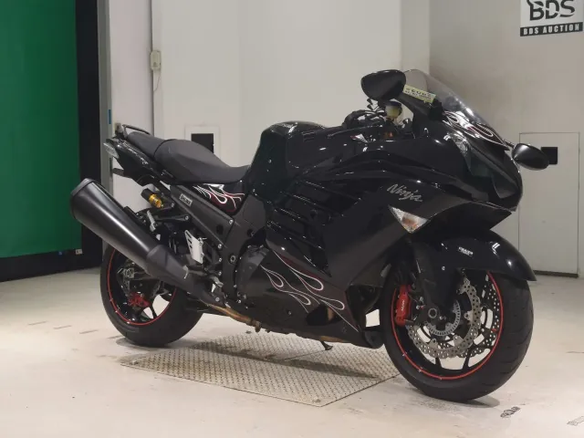 Kawasaki ZX-14RA 2015, чёрный, фото 3