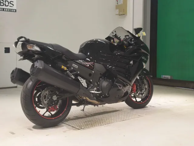 Kawasaki ZX-14RA 2015, чёрный, фото 5