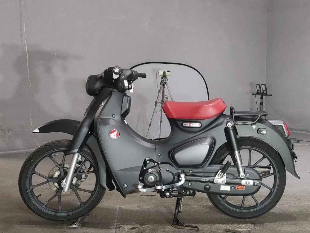 Honda C125-2, чёрный, фото 2