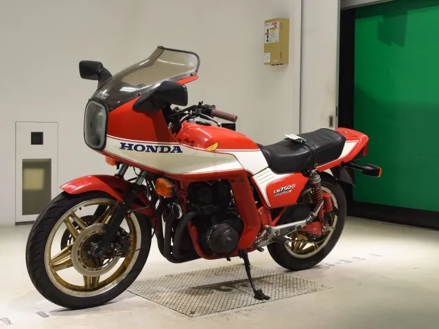 Honda CB750FB, white | red, фото 4
