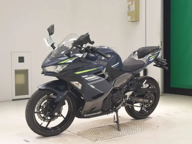 Kawasaki Ninja 400 2023, navy blue, фото 4