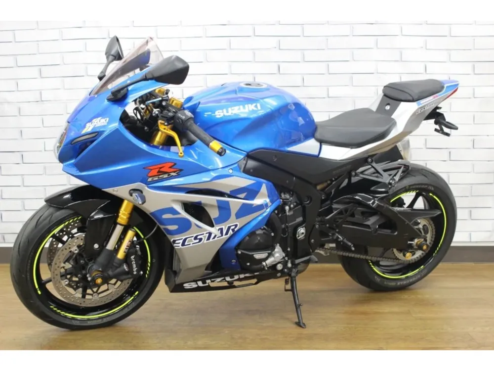 Suzuki GSX-R1000R 2022, серебристый, синий, фото 2