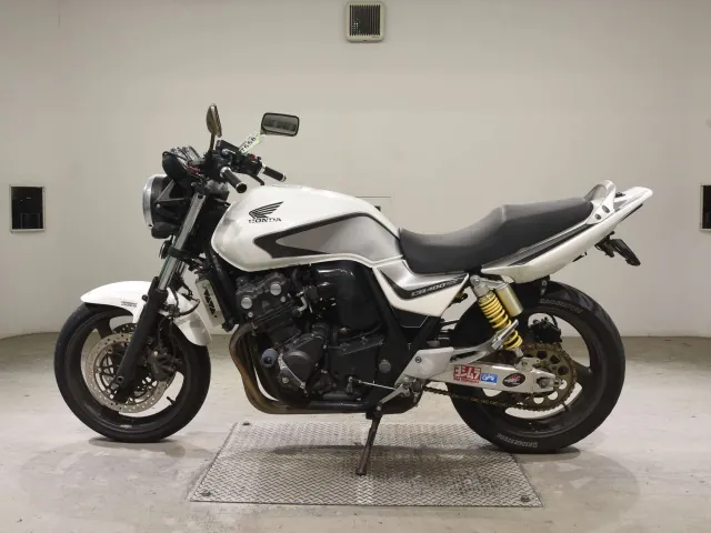 Honda CB400SB, белый, фото 2