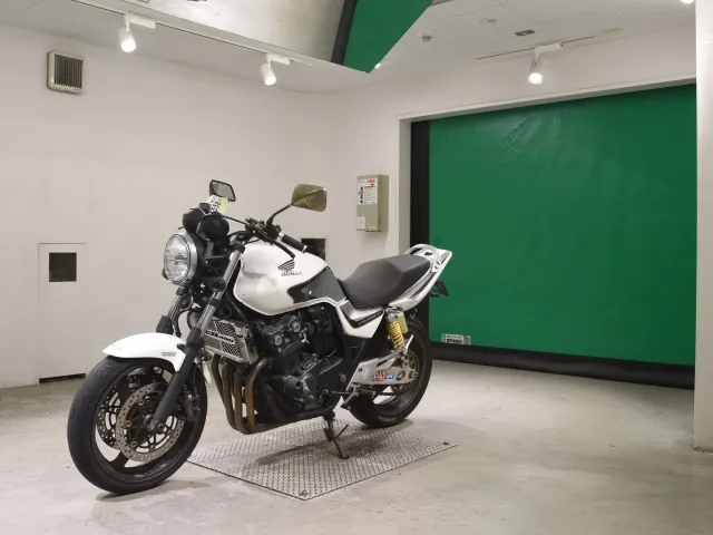 Honda CB400SB, белый, фото 4