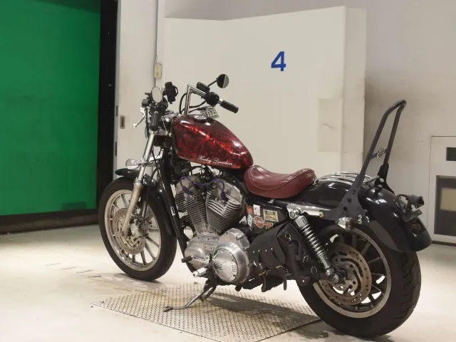 Harley-Davidson XL883L 2005, красный, фото 6