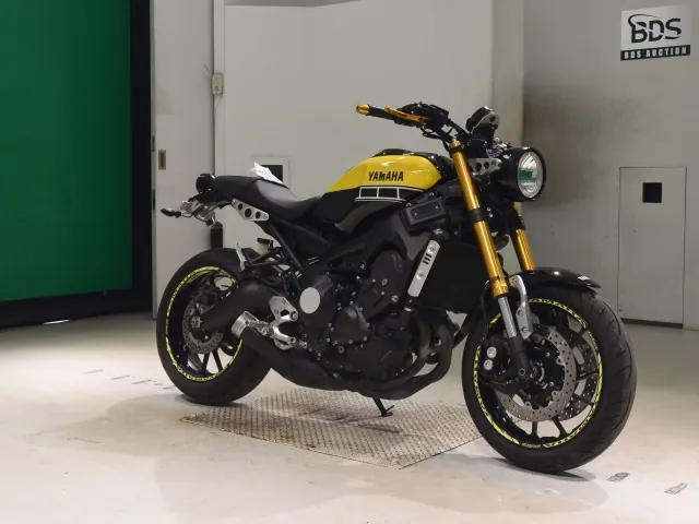 Yamaha XSR900 2016, чёрный, жёлтый, фото 3