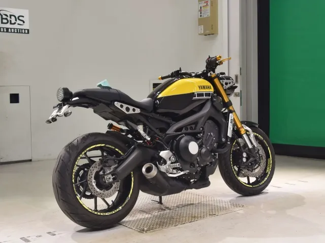 Yamaha XSR900 2016, чёрный, жёлтый, фото 5