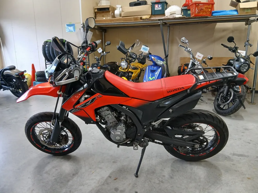 Honda CRF250L, чёрный, красный, фото 2