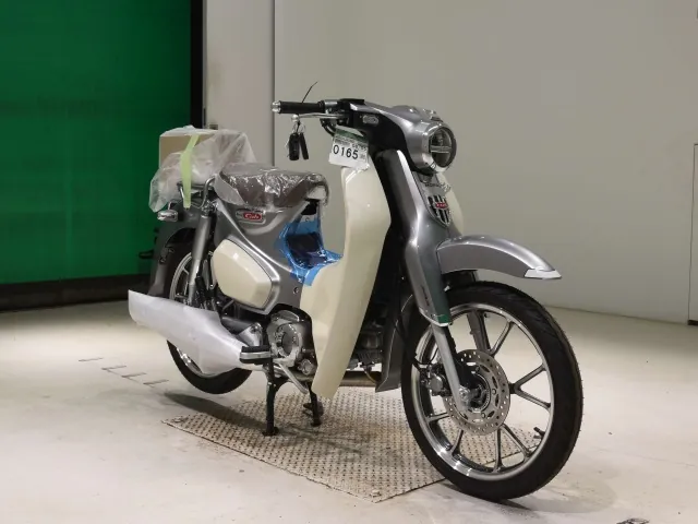 Honda C125-2, серебристый, фото 3