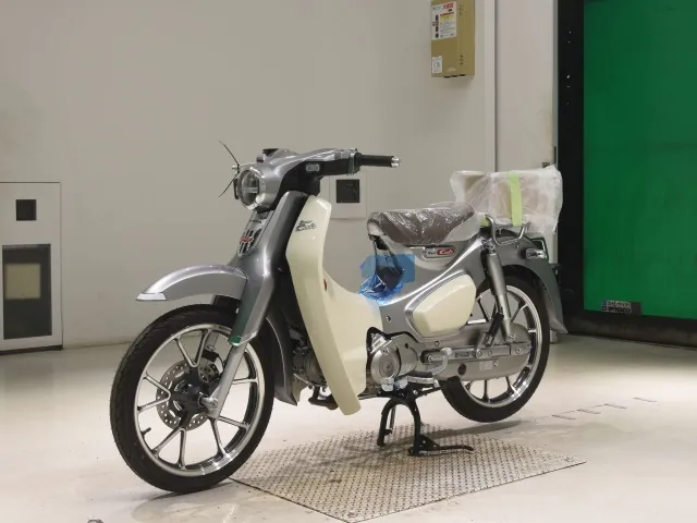 Honda C125-2, серебристый, фото 4