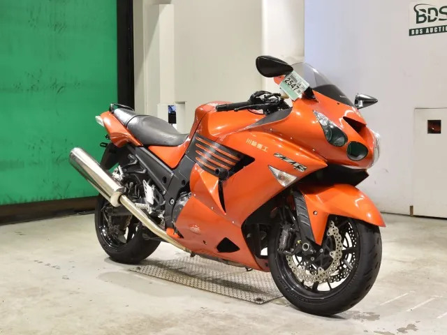 Kawasaki ZZR1400 2009, black | orange, фото 3