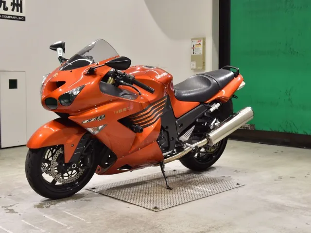 Kawasaki ZZR1400 2009, black | orange, фото 4