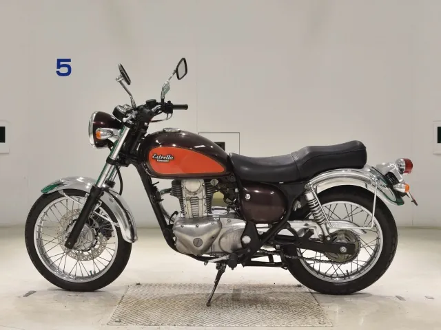 Kawasaki Estrella, light brown | orange, фото 2
