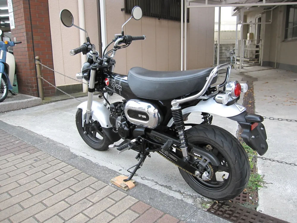 Honda Dux 125, чёрный, фото 8